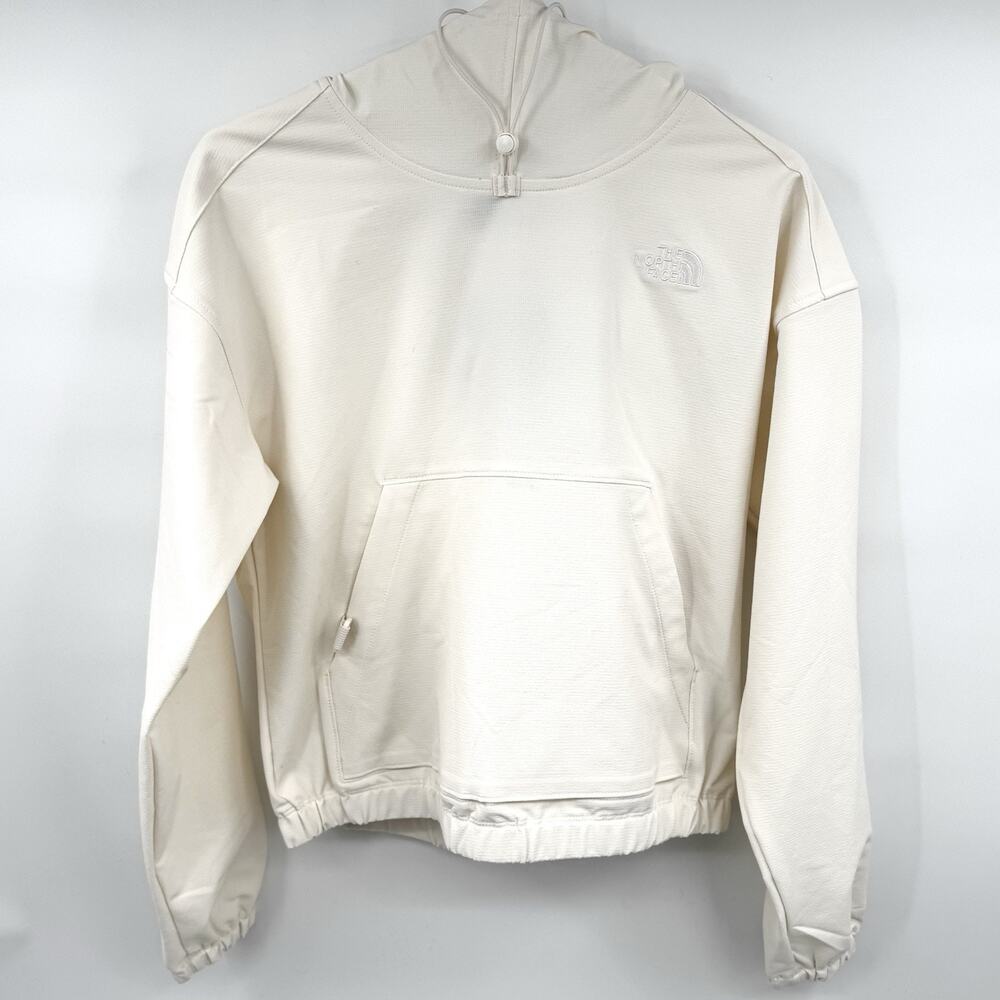 The North Face Women's Willow Stretch Hoodie White Dune Size Medium
